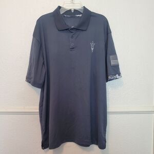Colosseum Polo Shirt Charcoal‎ Arizona State Sun Devils OHT Military-Inspired XL